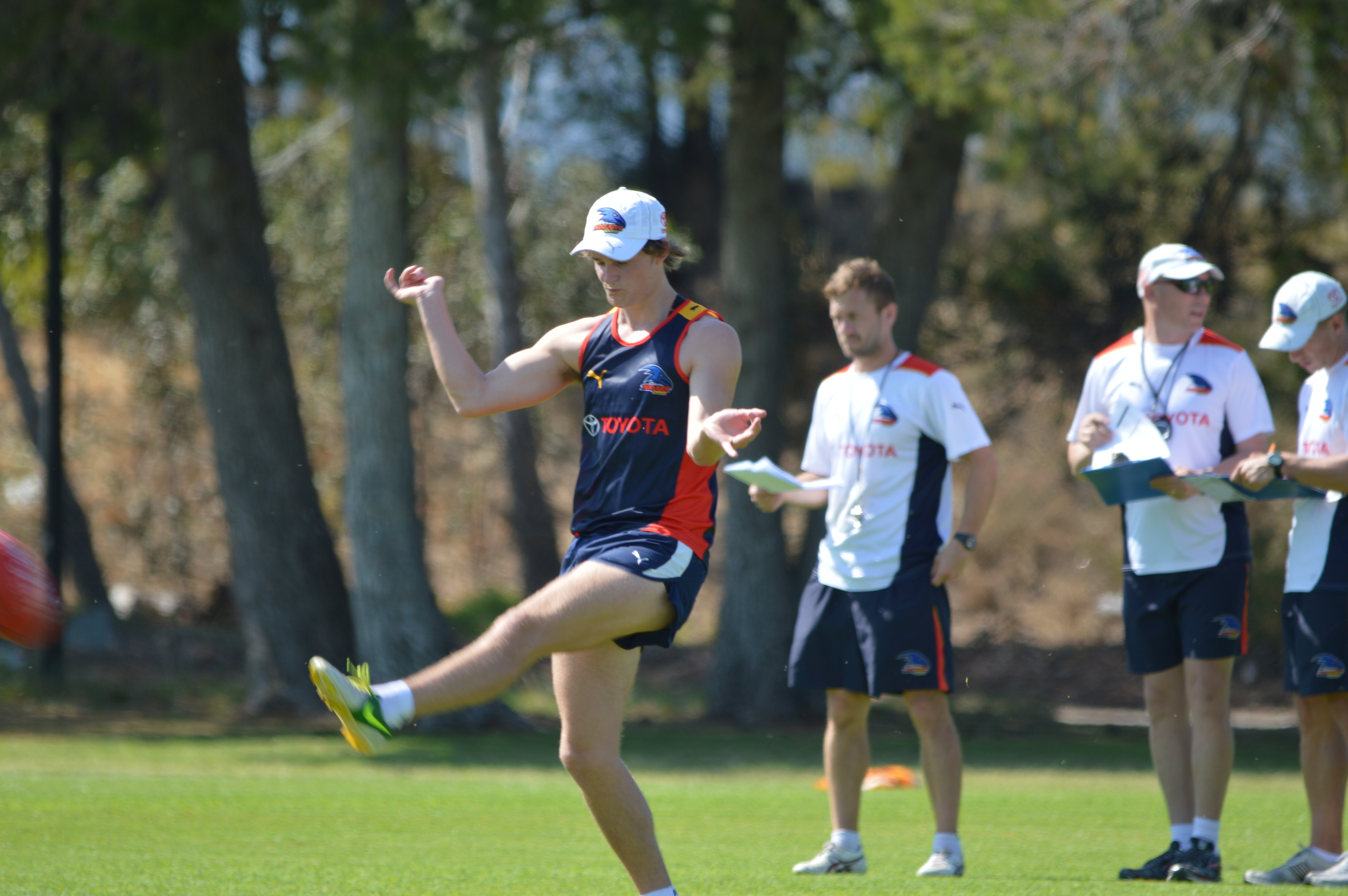 Locklan Crouch Crouch shines in first outing