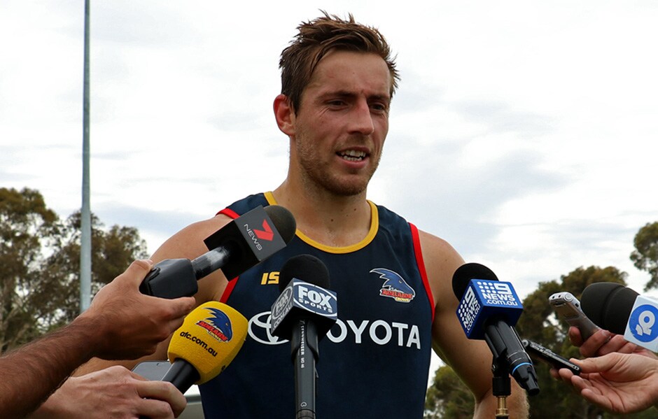 Jacob Roser Crows The extra 'dimension' to Crows' midfield