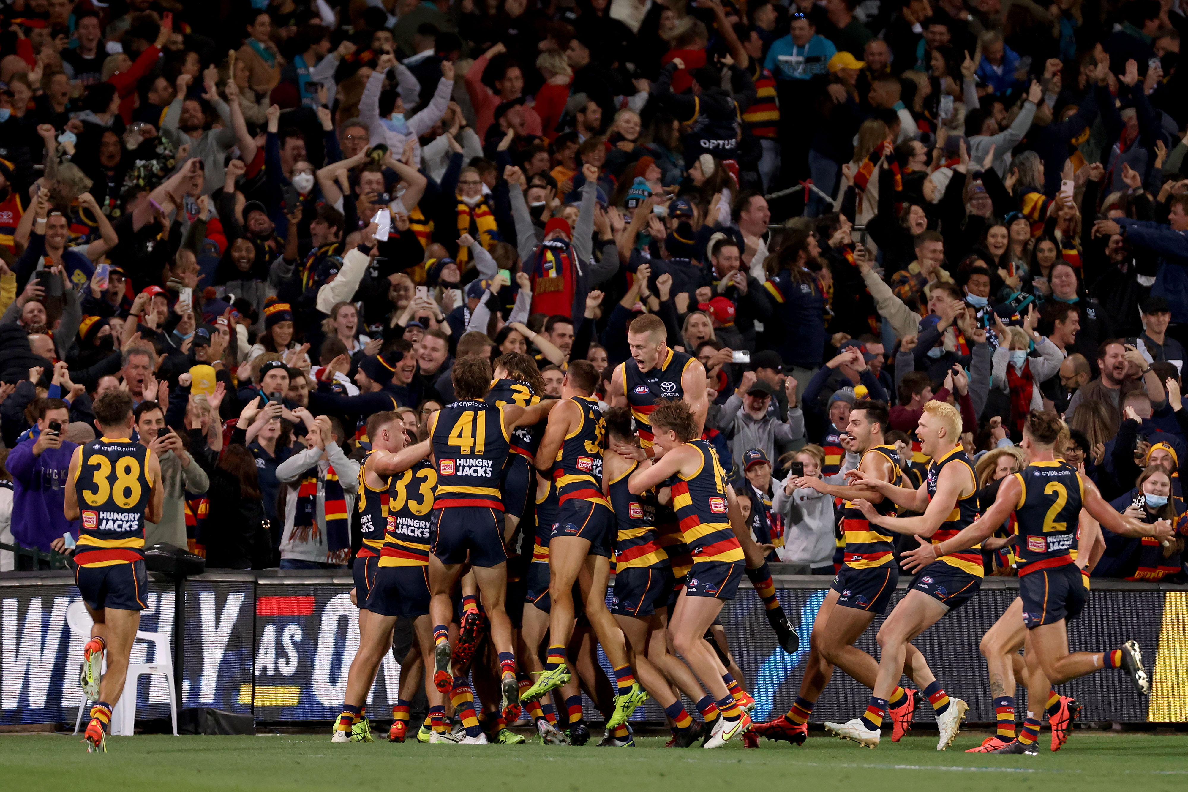 Sports Crows Match Report: Crows claim Friday night thriller