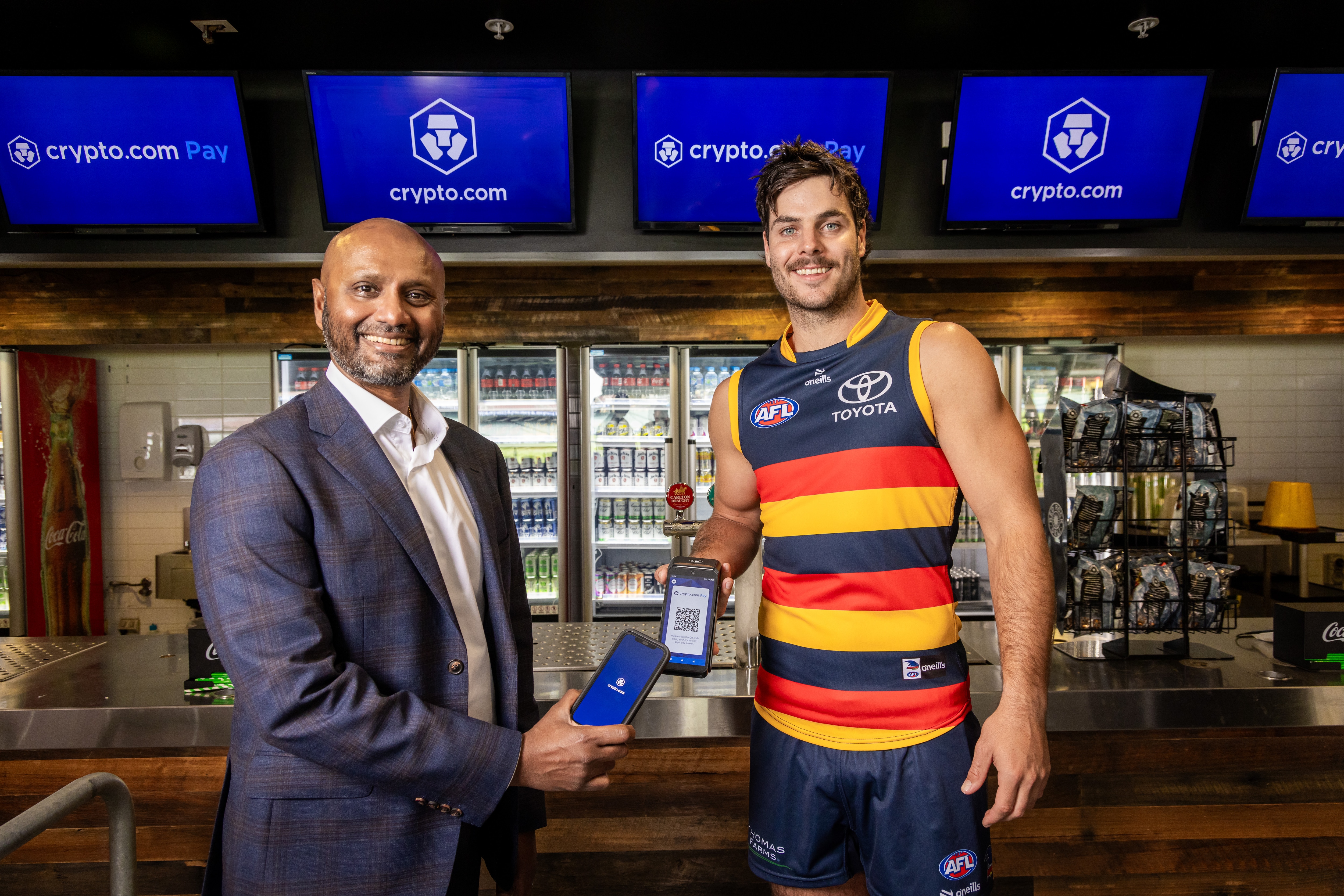 Crypto.com pay comes to Adelaide Oval