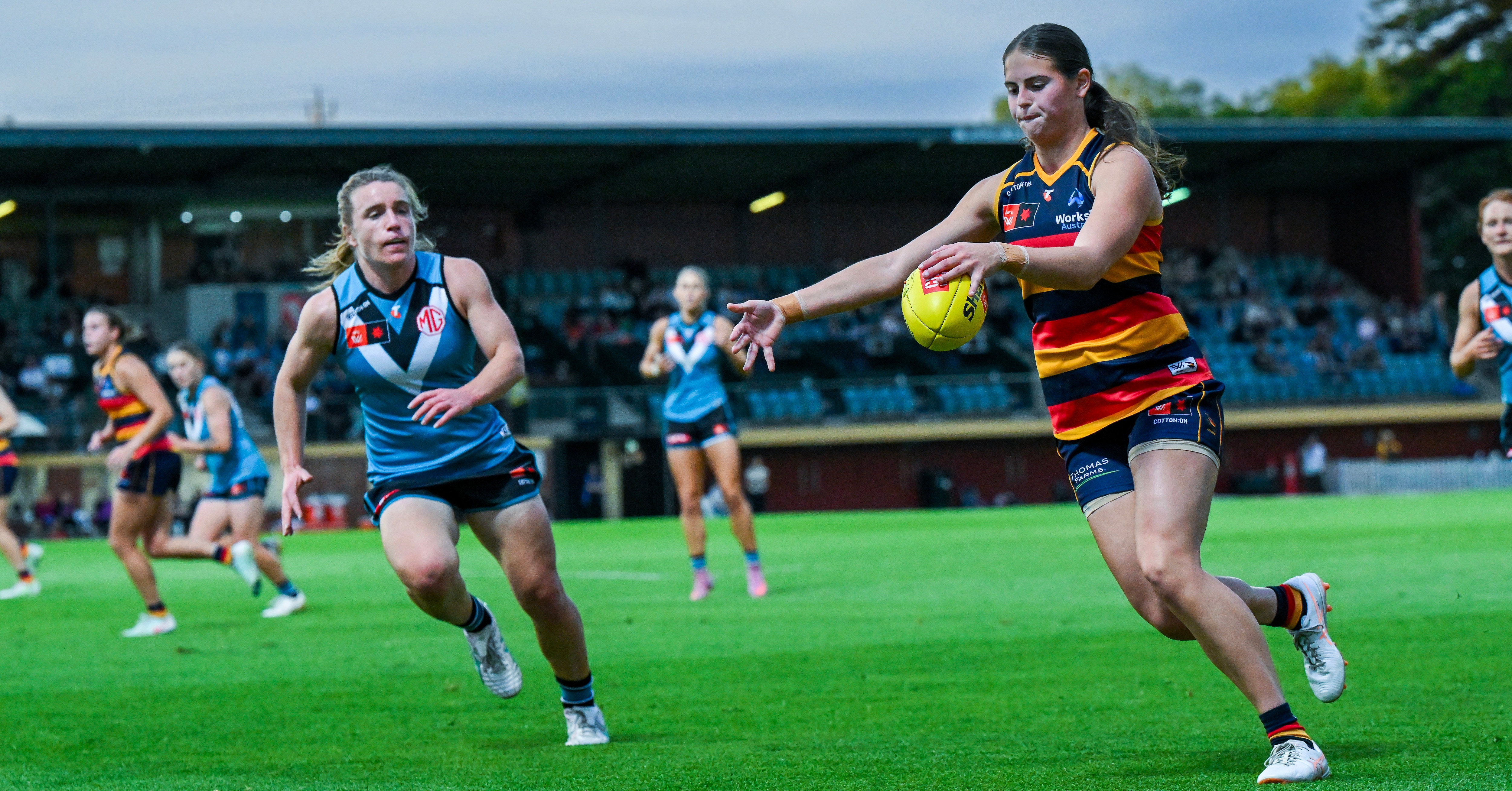 AFLW: Rasheed reveals the teammate helping her thrive in 2025