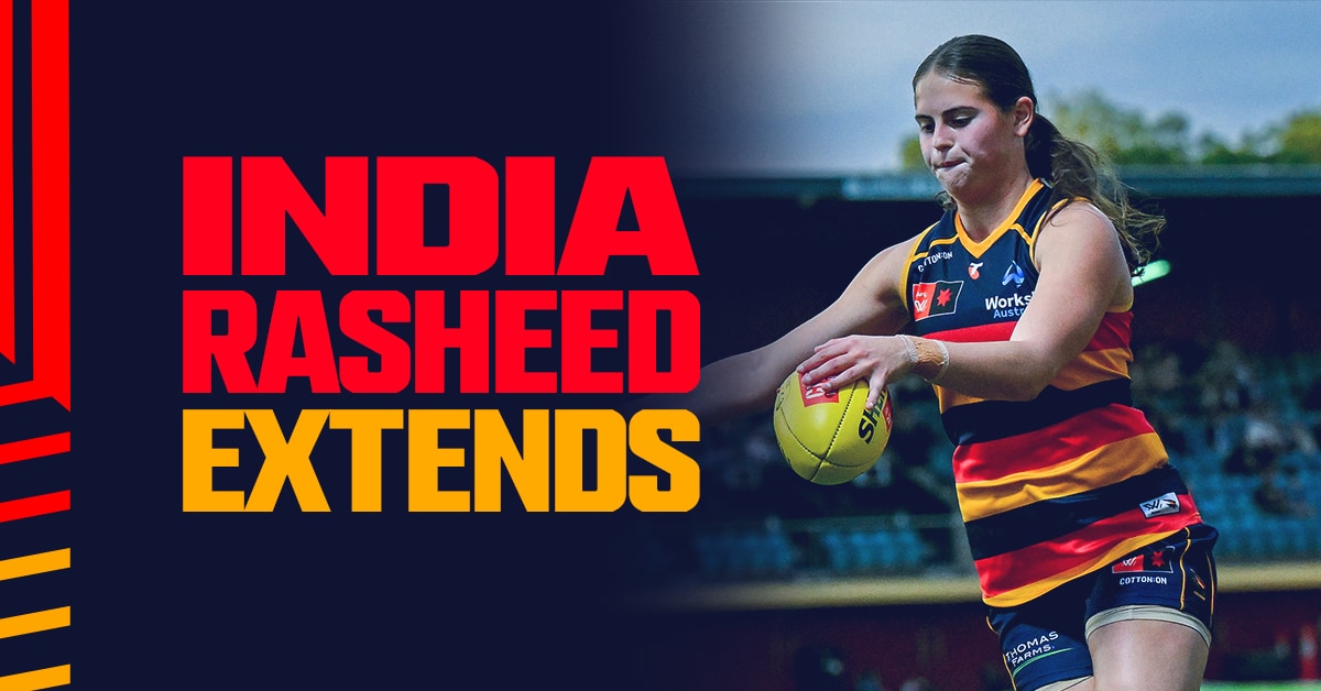 India Rasheed Dhfl AFLW: Rasheed signs contract extension
