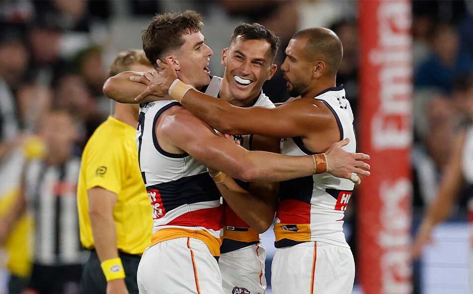 Crows Catch Up: Footy’s back, Filthy’s a mid, and Woz’s nod to Hawks star