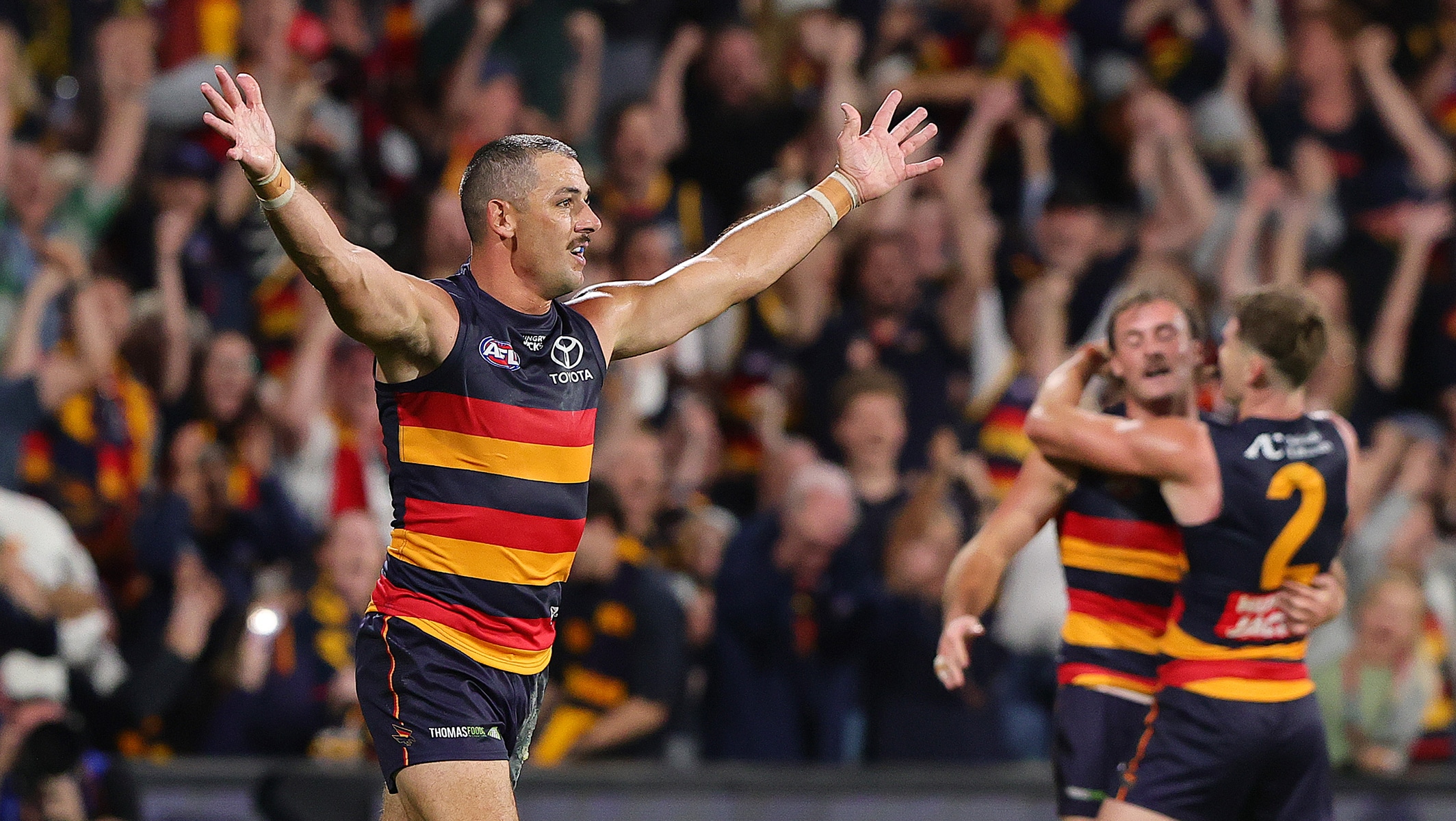 Behind the numbers from Crows' Round Two clash