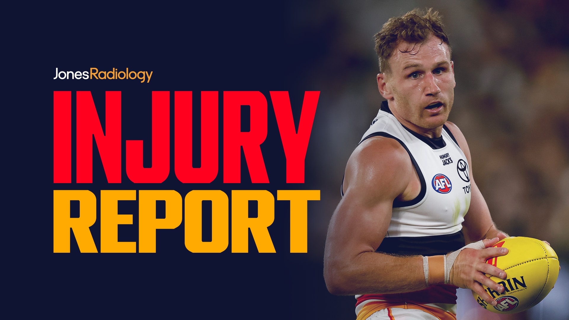 Adelaide Crows injury report graphic
