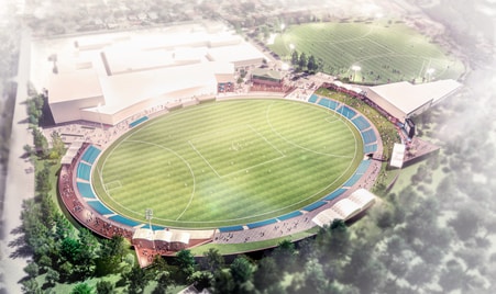Plans include two AFL competition-sized ovals which are publicly accessible and they can help address a shortage of playing fields across suburban Adelaide.