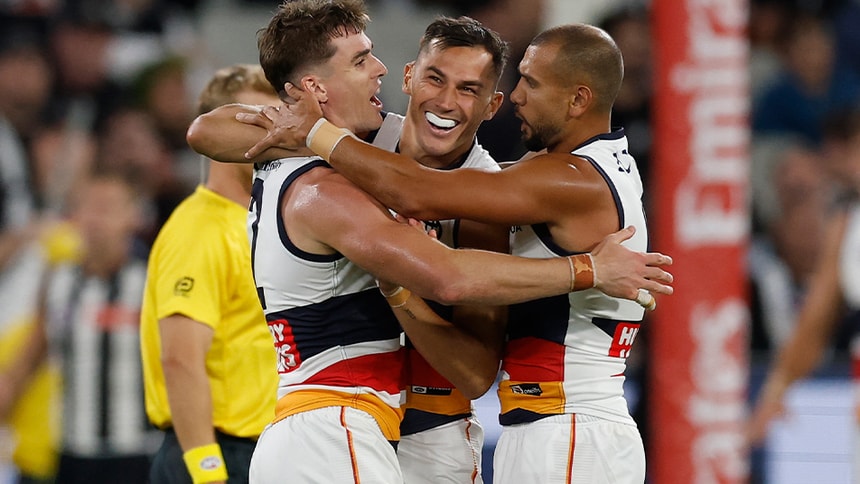 Crows v Collingwood web