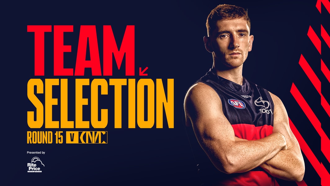 AFL Team Selection: Round 15 v Melbourne