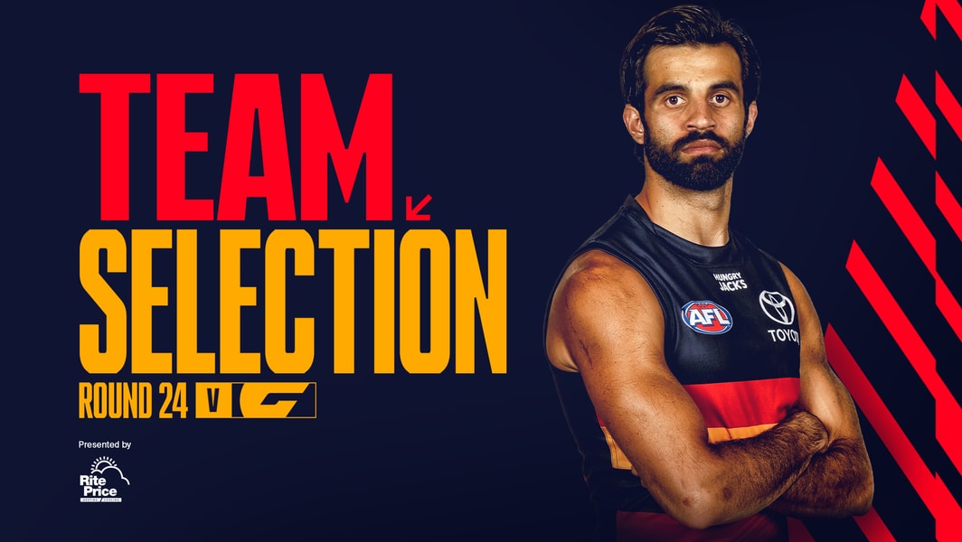 AFL Team Selection: Round 24 v GWS