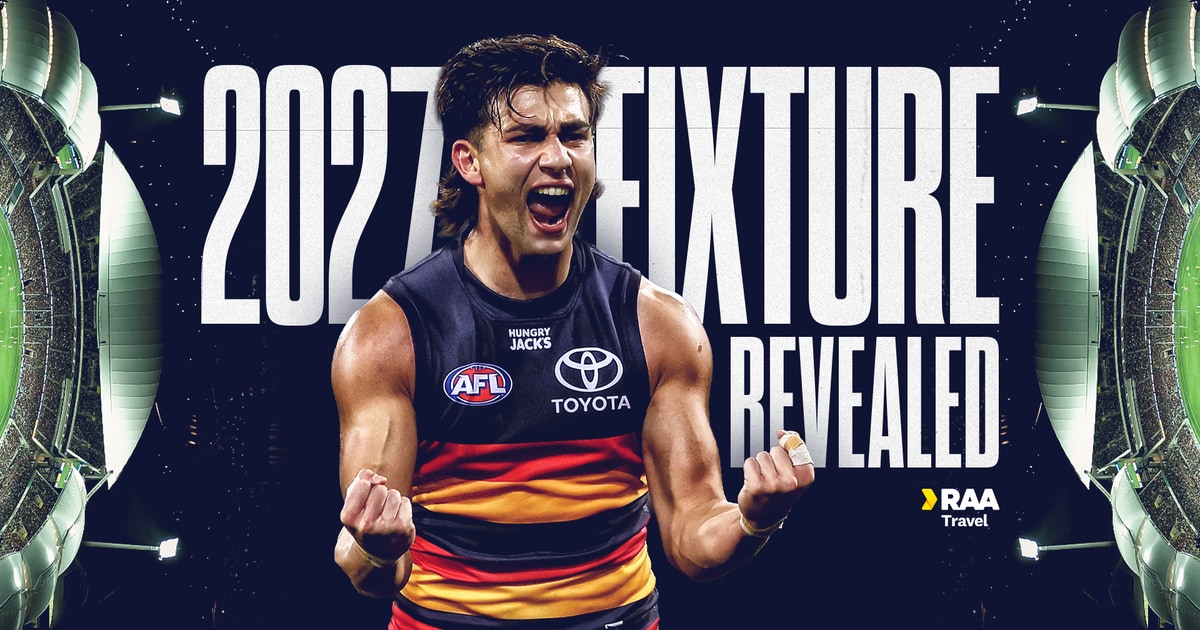 2027 Adelaide Crows AFL fixture announced